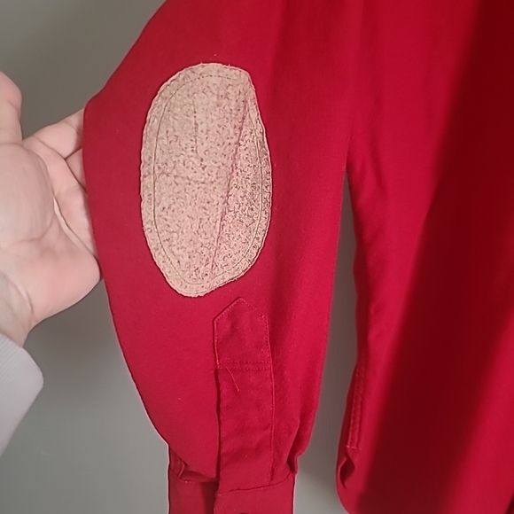 Vtg  Pendleton Men's  Pure Virgin Wool  Button-Up Shirt Elbow Patches Tan XL - Picture 3 of 8